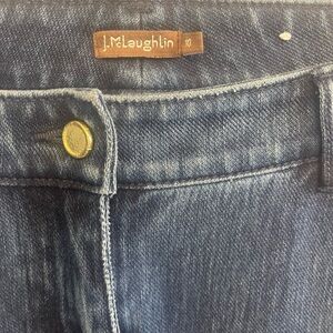 J MCLAUGHLIN jeans. Blue!! IMPECCABLE QUALITY!! Phenomenal stretch . Size 10